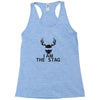 i am the stag stag night hen wedding mens Racerback Tank