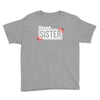 blessed sister with flower white color Youth Tee