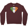 donnelly irish superhero Crewneck Sweatshirt