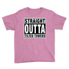 straight outta tilted towers Youth Tee