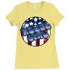 rebel girl 2 Ladies Fitted T-Shirt
