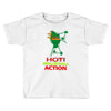 hot grill on grill action Toddler T-shirt