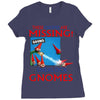 Sherlock Gnomes Ladies Fitted T-Shirt