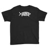 darwin'   fish Youth Tee