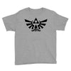zelda logo black logo Youth Tee