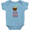 drink in my hand Baby Onesie