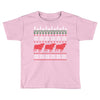 cow christmas Toddler T-shirt