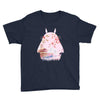totoro with asian landscape Youth Tee
