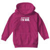 of course i'm right i'm bob Youth Hoodie