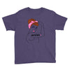 girl power survivor breast cancer Youth Tee