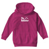 the rodfather   mens funny fishing Youth Hoodie