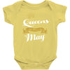 queens are born in may Baby Onesie
