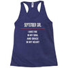 September Girl Racerback Tank