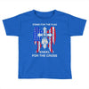 stand for the flag kneel for the cross Toddler T-shirt