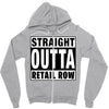 straight outta retail row Zipper Hoodie