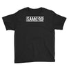samcro funny retro biker gang sons fancy dress anarchy vintage Youth Tee