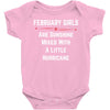 February Girls Baby Onesie