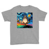 Totoro Van Gogh Parody Youth Tee