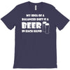 a balanced diet is a beer in each hand T-Shirt