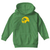 beach silhouette birds sand sunset Youth Hoodie