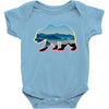 wild bear Baby Onesie