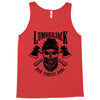 lumberjack skull Tank Top