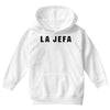 la jefa black Youth Hoodie