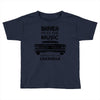 driver picks the music passenger shuts his cakehole Toddler T-shirt