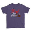 Just A Girl In Love With Her Heavy Equipment Operator Youth Tee