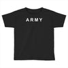 mens army military us Toddler T-shirt