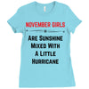 November Girls Ladies Fitted T-Shirt