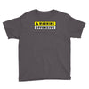 warning offensive mens funny Youth Tee