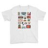 vintage electronic retro technology Youth Tee