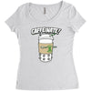 caffeinate! Women's Triblend Scoop T-shirt
