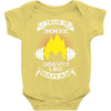 I Train In 300x Gravity Like Saiyan Baby Onesie