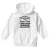 i never dreamed i would be a super cute caregiver but here i am killin Youth Hoodie