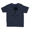 drop fast die last back Youth Tee
