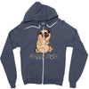 doggy style Zipper Hoodie