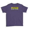 warning offensive mens funny Youth Tee