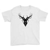 deer head vector Youth Tee