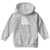eat sleep game repeat Youth Hoodie