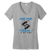 Pop Pop is my Name Fishing Is My Game Women's V-Neck T-Shirt