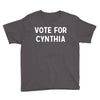 vote for cynthia Youth Tee