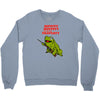 hippity hoppity get off my property Crewneck Sweatshirt