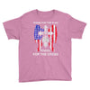 stand for the flag kneel for the cross Youth Tee