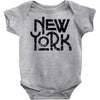 new york 2 Baby Onesie