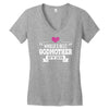 World's Best Godmother Ever Women's V-Neck T-Shirt