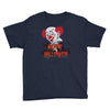 happy halloween clown Youth Tee