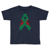 liver ribbon and rose Toddler T-shirt