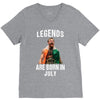 Legends Are Born In July - Connor McGregor V-Neck Tee